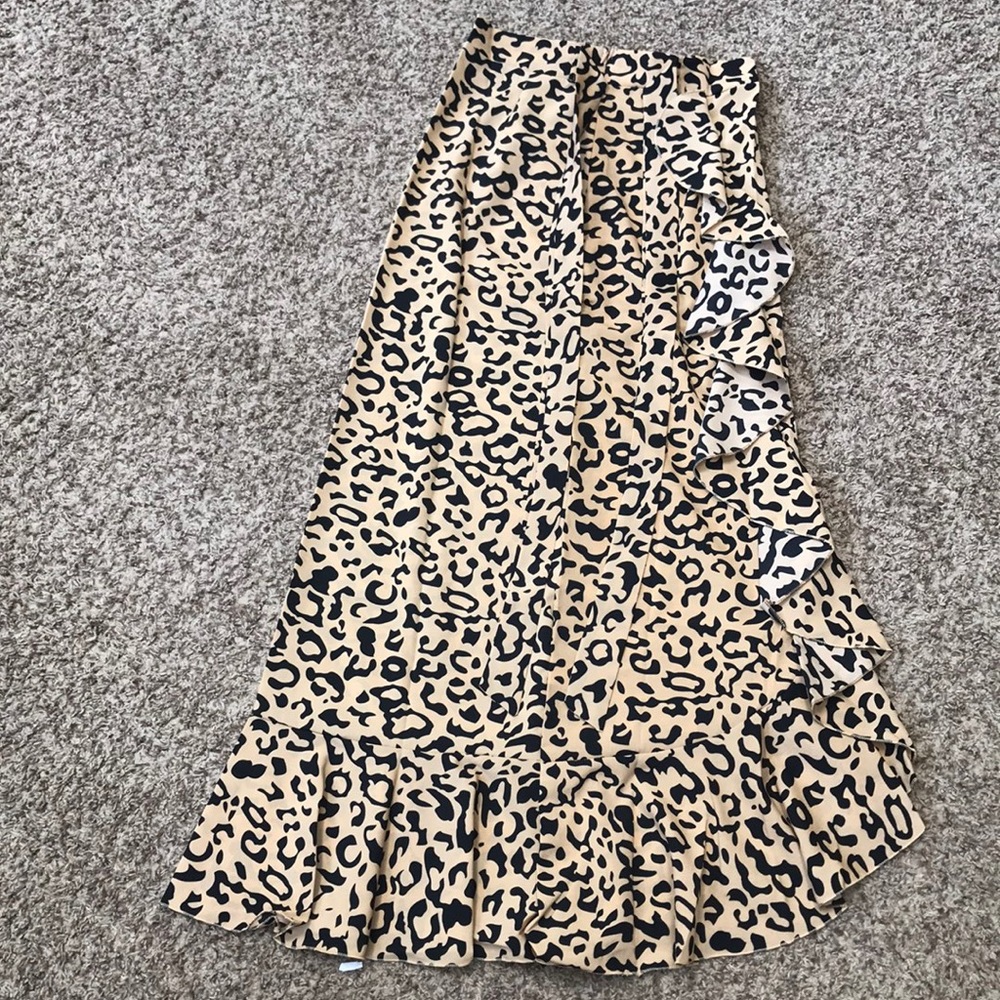 Women’s Leopard print maxi skirt